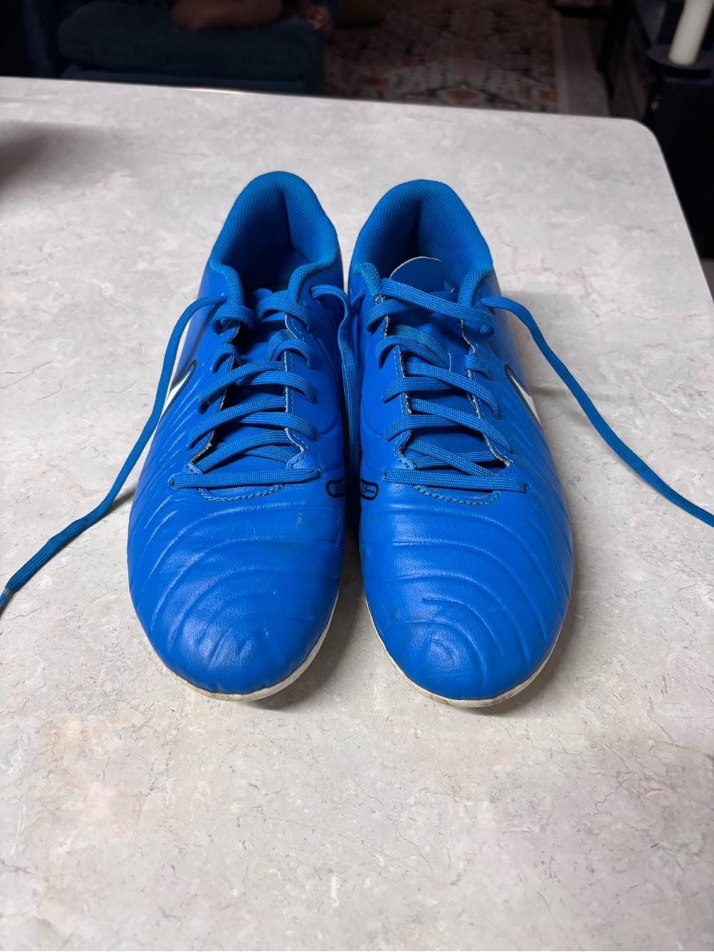 Nike Men's Bright Blue Indoor Soccer Shoes